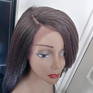Beautiful model model wig